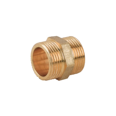 Picture of NIPPLE BRASS 1/2'-1/2'