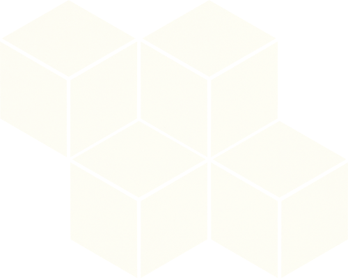 Изображение Мозаика Hexagon Bianco Romb 20.4*23.8 #S