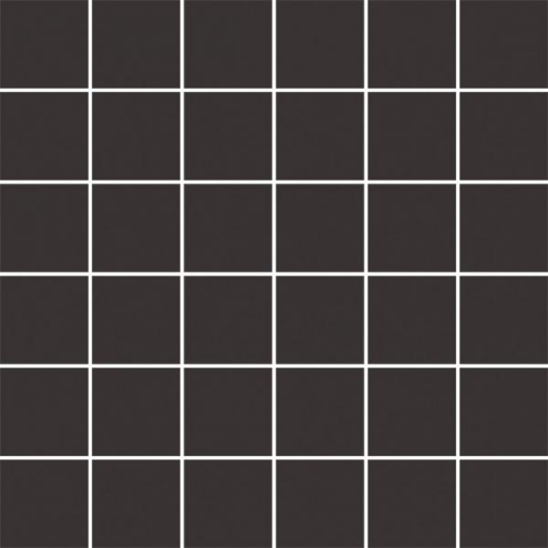 Picture of Porcelain tiles mosaic Modernizm Nero K.4,8*4,8 29,8*29,8 #S