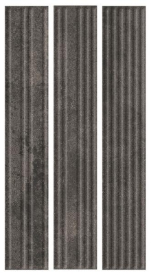 Изображение Клинкер для стен Carrizo Basalt Str. Stripes Mi* Mat. 40*6,6 #S