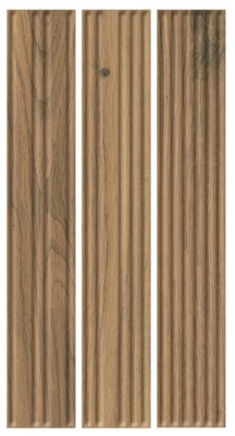 Изображение Клинкер для стен Carrizo Wood Str. Stripes Mi* Mat. 40*6,6 #S