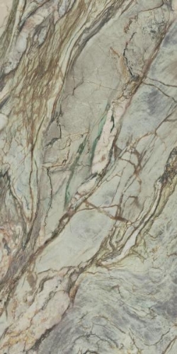 Picture of Porceline tiles Abstract Green Rekt. Poler  59,8*119,8 #S