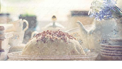 Picture of Decor Cake Beige 10*20 (SELL OUT)