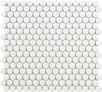 Picture of Mosaic Penny White Matt 29,1*31,5 #S