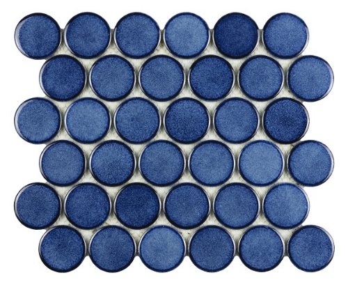 Picture of Mosaic Round Blue 26,3*30,4 #S