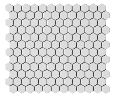 Picture of Mosaic Hexagon White Matt 25,8*29,8 #S