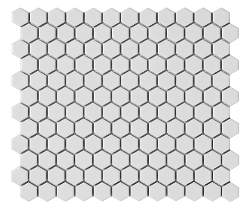 Picture of Mosaic Hexagon White Matt 25,8*29,8 #S