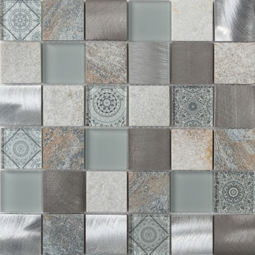 Picture of Mosaic Terra Grigio 30*30 #S