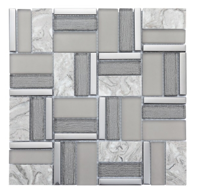 Picture of Mosaic Time Grey 30*30 #S