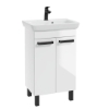 Picture of Capri D 55 cabinet+washbasin Porto 55 (black handles)