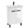 Picture of Capri D 65 cabinet+washbasin Porto 65 (black handles)