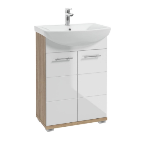 Picture of Washbasin cabinet Bari D60+Mega 60