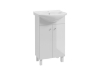 Picture of Washbasin cabinet Luka with washbasin Torrent 50 white