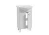 Picture of Washbasin cabinet Luka with washbasin Torrent 50 white