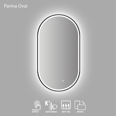 Изображение Зеркало LED Parma Oval 50X90