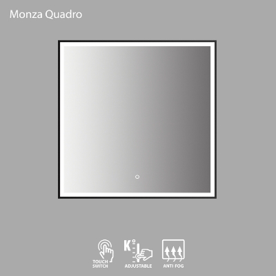 Изображение Зеркало LED Monza Quadro 80X80