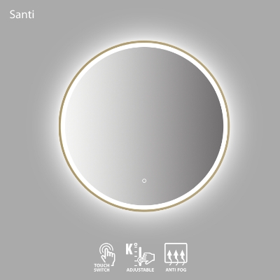 Attēls Spogulis LED Santi 80