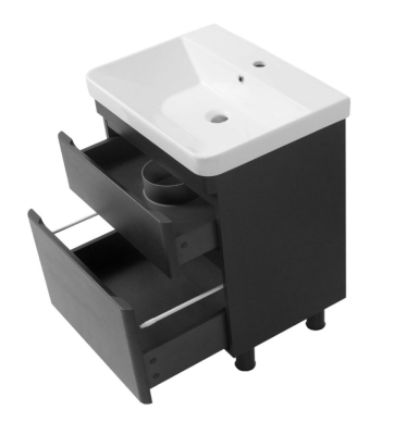 Picture of Sink cabinet Vivace with washbasin Vivace 80 Anthracit