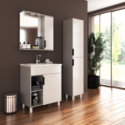 Picture of Washbasin cabinet Manhetten with washbasin  Gloria 60