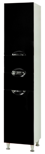 Picture of Tall cabinet Laura 40 (black)