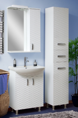 Picture of Bathroom cabinet "3D-55", for sink "Arteco-55"