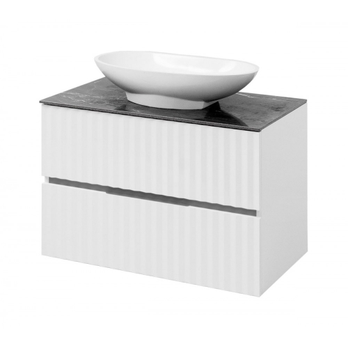 Picture of Washbasin cabinet Marble 80 with granit countertop