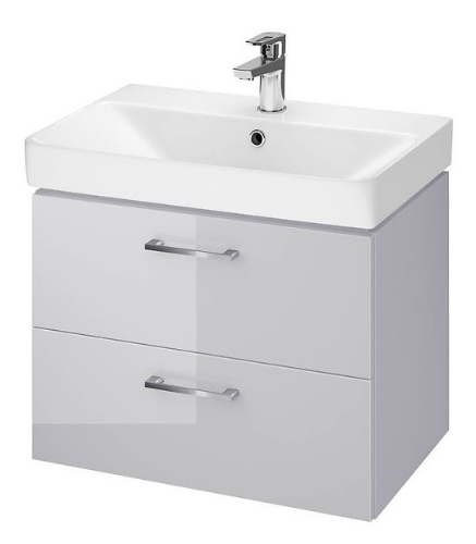 Picture of Bathroom cabinet LARA MILLE with washbasin 60cm grey