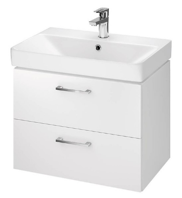 Picture of Bathroom cabinet LARA MILLE with washbasin 60cm white