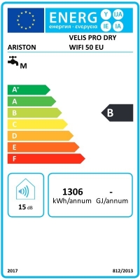 Изображение Водонагреватель VELIS PRO DRY WIFI 50 L