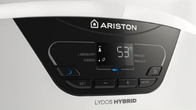 Изображение Водонагреватель электрический с теплонасосом Ariston LYDOS HYBRID 80L, вертикальный