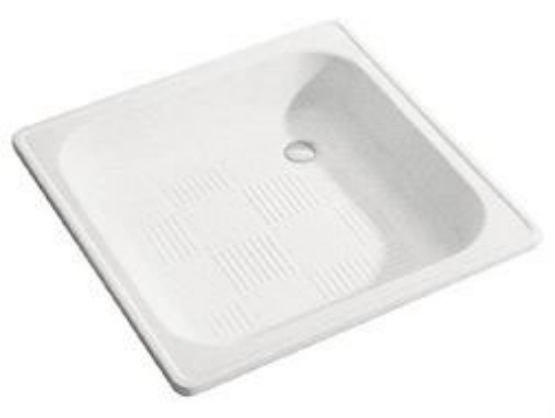 Picture of Steel shower tray 90X90X14