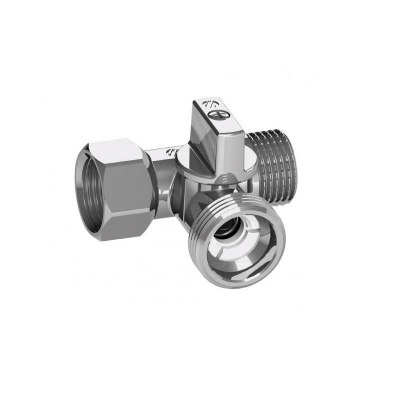 Picture of Three way ballvalve 1/2"-3/4"-1/2"