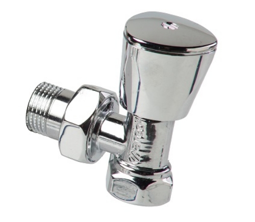 Picture of Polished valve TEIDE PLUS, 1/2", angle