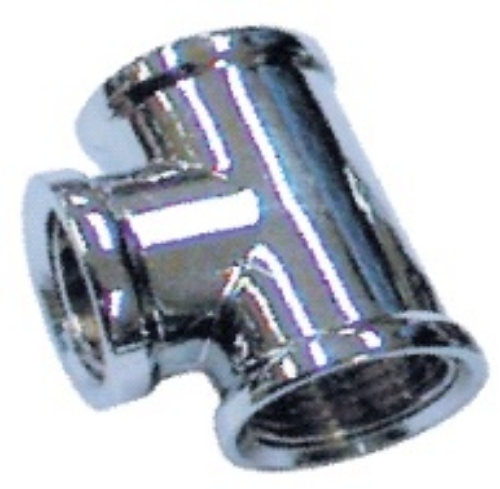 Picture of Tee 1/2' chrome