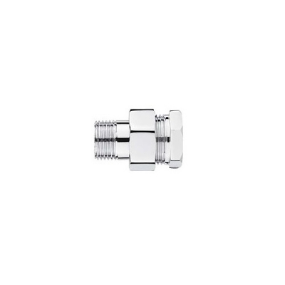 Picture of Stright coupler for reg. pipe, chrome 3/4'