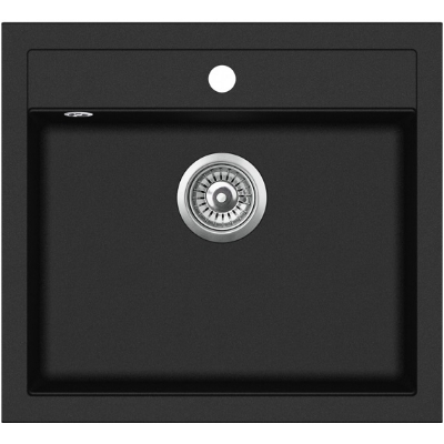 Picture of Granite sink 565x510 Black