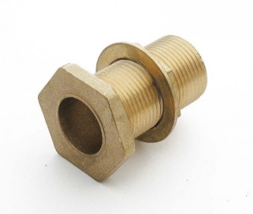 Picture of 3/4" fitting with flanged back nut