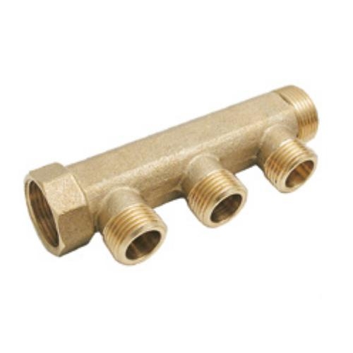 Picture of Manifold 3/4 with 4 outlets 1/2M, brass