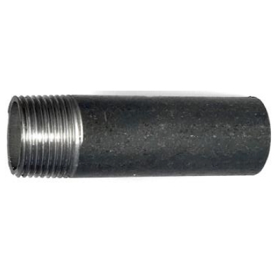 Picture of STEEL BARREL NIPPLE 1/2'-80 BLACK