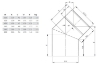 Изображение Угол для черного дымохода D160/45