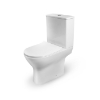 Picture of WC VENTO Norberg horizontal , Rimless, bottom inlet, 3/6 l Duroplast Soft Close seat