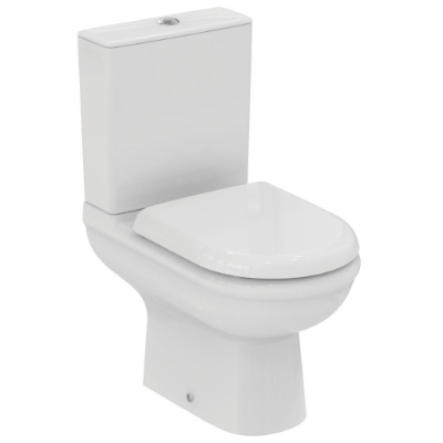 Picture of WC IDEAL STANDARD EXACTO , rimless, bottom outlet, 4/2.5l with Soft Close seat