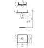 Изображение Раковина STRADA II IdealStandard 50X40