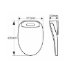 Picture of Smart toilet seat cover Vento