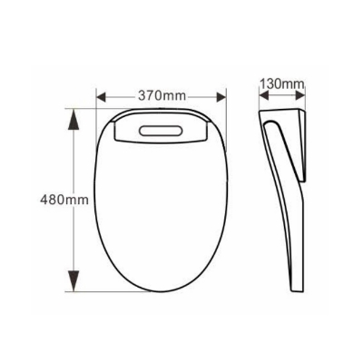 Picture of Smart toilet seat cover Vento