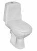 Picture of WC KOLO SOLO horizontal outlet bottom inlet, PP seat