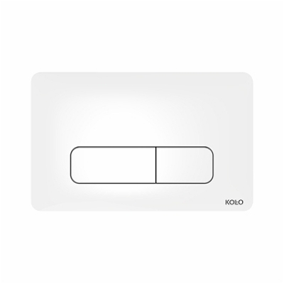 Picture of Flush plate Nova Pro white (SELL OUT)