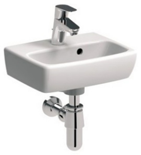 Picture of Ceramic basin Geberit Selnova Square 36x28cm