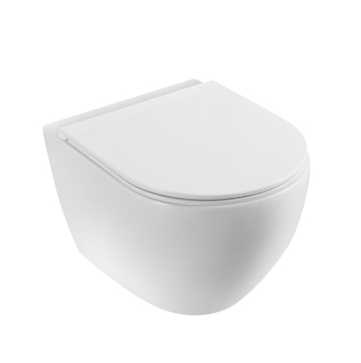 Picture of WC wall-hung VENTO Hugge Rimless with Soft Close seat Duroplast Soft Close