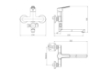 Picture of Bath and shower faucet BORA Style with accessories